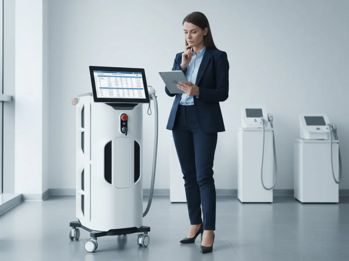 Aesthetic laser platforms compared