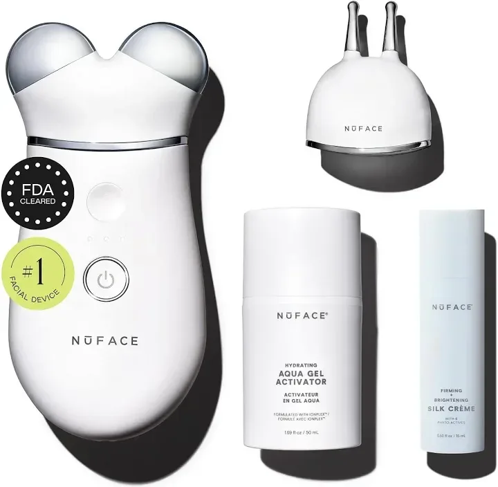 NuFACE Trinity+ Starter Kit Microcurrent Facial Device