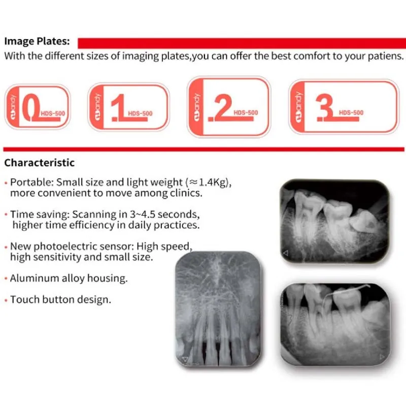 Handy HDS-500 Digital Imaging Plate PSP Scanner
