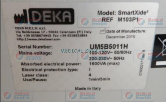 Deka Smartxide 2 HI-SCAN DOT Fractional CO2/2015 - Image 6