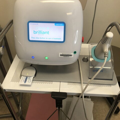 clear and brilliant laser